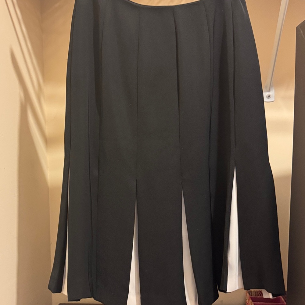 Elegant Black and White Women's Skirt